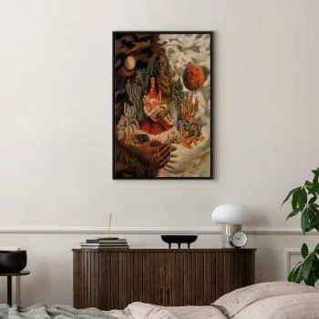 Obraz - Frida Kahlo – Miłosne objęcie Wszechświata, Ziemi (Meksyk), mnie, Diego i Pana Xolotla - obrazek 6