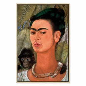 Obraz - Frida Kahlo – Autoportret z małpką - obrazek 2