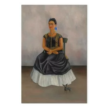 Obraz - Frida Kahlo – Autoportret z psem Itzcuintli - obrazek 2