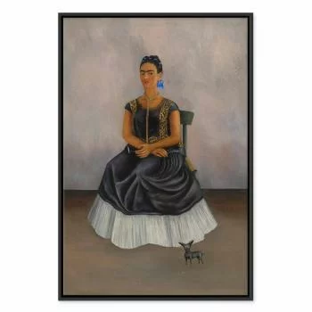 Obraz - Frida Kahlo – Autoportret z psem Itzcuintli - obrazek 2