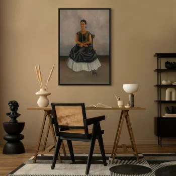 Obraz - Frida Kahlo – Autoportret z psem Itzcuintli - obrazek 7
