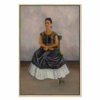 Obraz - Frida Kahlo – Autoportret z psem Itzcuintli - obrazek 2