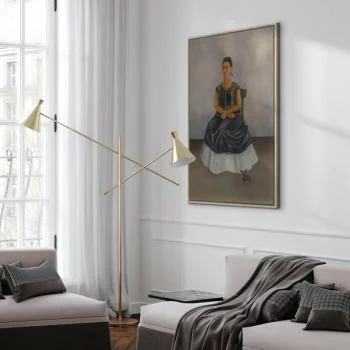 Obraz - Frida Kahlo – Autoportret z psem Itzcuintli - obrazek 5