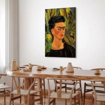 Obraz - Frida Kahlo – Autoportret z papugą Bonito - obrazek 7