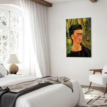 Obraz - Frida Kahlo – Autoportret z papugą Bonito - obrazek 6