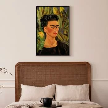 Obraz - Frida Kahlo – Autoportret z papugą Bonito - obrazek 6