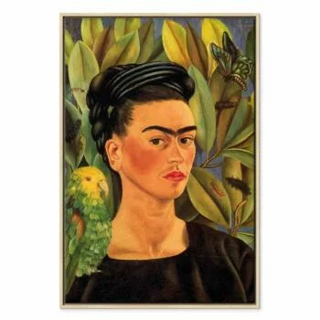 Obraz - Frida Kahlo – Autoportret z papugą Bonito - obrazek 2