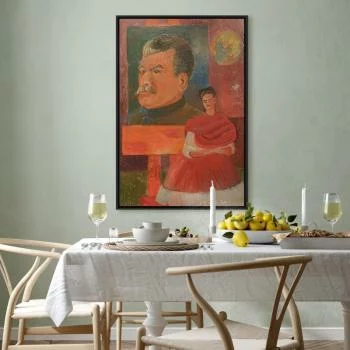 Obraz - Frida Kahlo – Autoportret ze Stalinem - obrazek 7