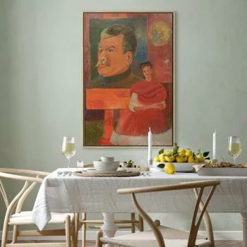 Obraz - Frida Kahlo – Autoportret ze Stalinem - obrazek 7