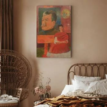 Obraz - Frida Kahlo – Autoportret ze Stalinem - obrazek 6