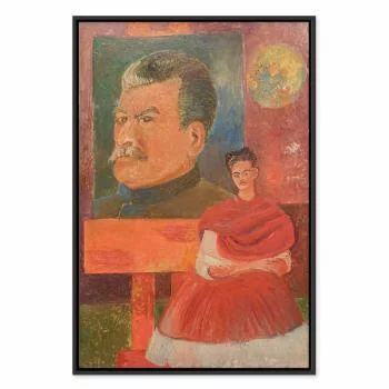 Obraz - Frida Kahlo – Autoportret ze Stalinem - obrazek 2