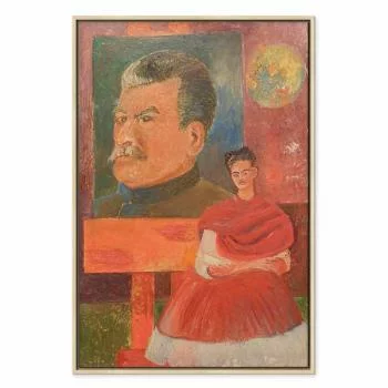 Obraz - Frida Kahlo – Autoportret ze Stalinem - obrazek 2