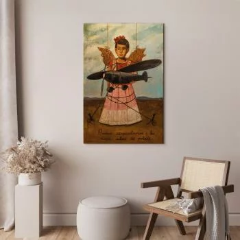 Obraz - Frida Kahlo – Proszą o samoloty, a dają im skrzydła ze słomy - obrazek 5