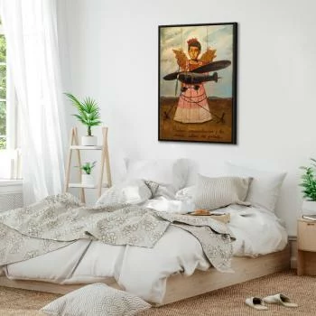 Obraz - Frida Kahlo – Proszą o samoloty, a dają im skrzydła ze słomy - obrazek 6