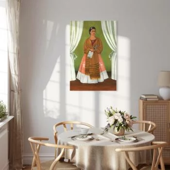 Obraz - Frida Kahlo – Autoportret dedykowany Leonowi Trotskiemu - obrazek 7