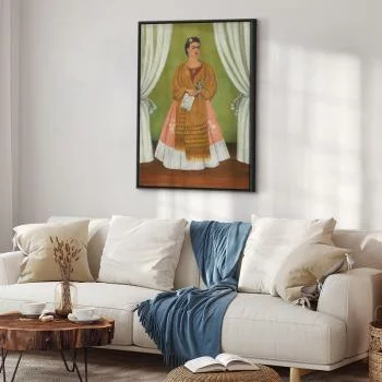 Obraz - Frida Kahlo – Autoportret dedykowany Leonowi Trotskiemu - obrazek 5