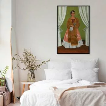 Obraz - Frida Kahlo – Autoportret dedykowany Leonowi Trotskiemu - obrazek 6