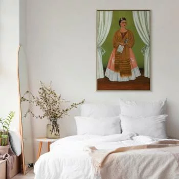 Obraz - Frida Kahlo – Autoportret dedykowany Leonowi Trotskiemu - obrazek 6