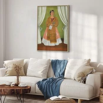 Obraz - Frida Kahlo – Autoportret dedykowany Leonowi Trotskiemu - obrazek 5