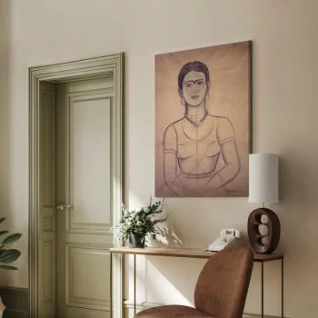 Obraz - Frida Kahlo – Autoportret, 1929 (rysunek) - obrazek 5