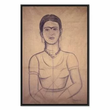 Obraz - Frida Kahlo – Autoportret, 1929 (rysunek) - obrazek 2