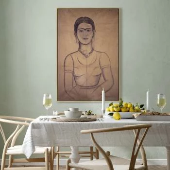 Obraz - Frida Kahlo – Autoportret, 1929 (rysunek) - obrazek 7