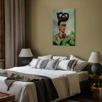 Obraz - Frida Kahlo – Autoportret z warkoczem - obrazek 6
