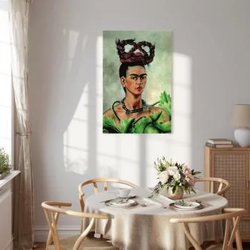 Obraz - Frida Kahlo – Autoportret z warkoczem - obrazek 7