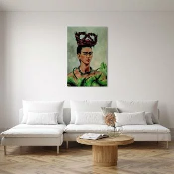 Obraz - Frida Kahlo – Autoportret z warkoczem - obrazek 5