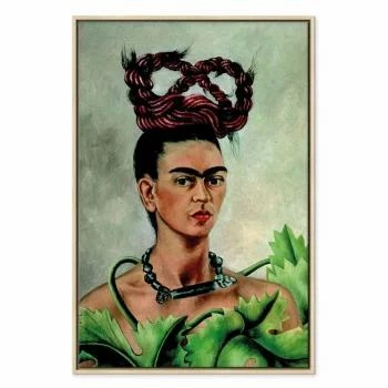 Obraz - Frida Kahlo – Autoportret z warkoczem - obrazek 2