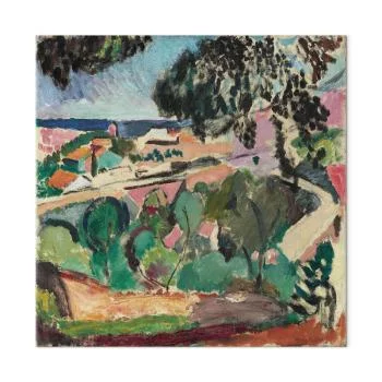 Obraz - Henri Matisse – Krajobraz z Collioure - obrazek 2