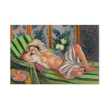 Obraz - Henri Matisse – Leżąca odaliska z magnoliami - obrazek 2