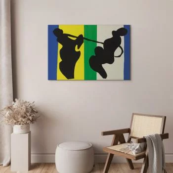 Obraz - Henri Matisse – Kowboj (z cyklu „Jazz”) - obrazek 5