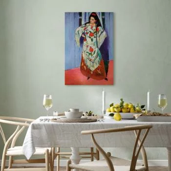 Obraz - Henri Matisse – Madame Matisse z szalem Manila - obrazek 7