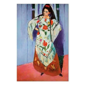Obraz - Henri Matisse – Madame Matisse z szalem Manila - obrazek 2