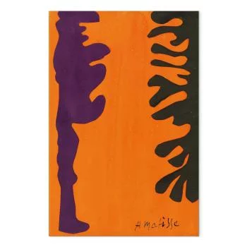 Obraz - Henri Matisse – Arabeski na pomarańczowym tle - obrazek 2