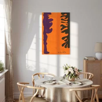 Obraz - Henri Matisse – Arabeski na pomarańczowym tle - obrazek 7