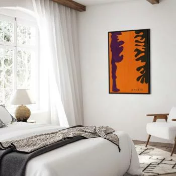 Obraz - Henri Matisse – Arabeski na pomarańczowym tle - obrazek 6