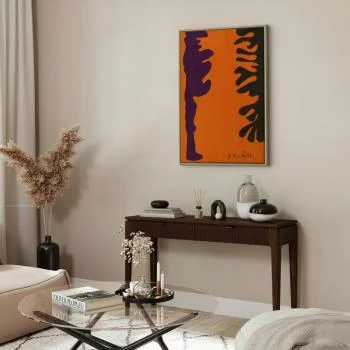 Obraz - Henri Matisse – Arabeski na pomarańczowym tle - obrazek 5