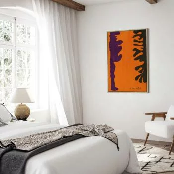 Obraz - Henri Matisse – Arabeski na pomarańczowym tle - obrazek 6