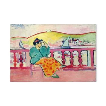 Obraz - Henri Matisse – Pani na tarasie - obrazek 2
