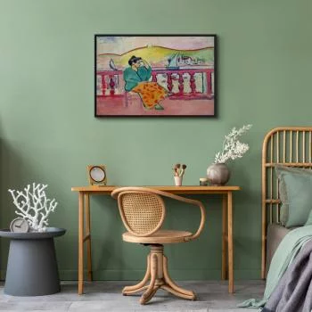 Obraz - Henri Matisse – Pani na tarasie - obrazek 7