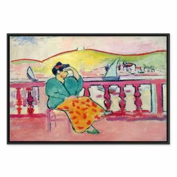 Obraz - Henri Matisse – Pani na tarasie - obrazek 2