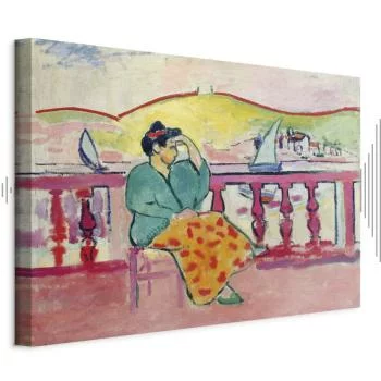 Obraz - Henri Matisse – Pani na tarasie