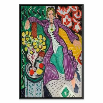 Obraz - Henri Matisse – Kobieta w fioletowym płaszczu - obrazek 2