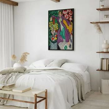 Obraz - Henri Matisse – Kobieta w fioletowym płaszczu - obrazek 6