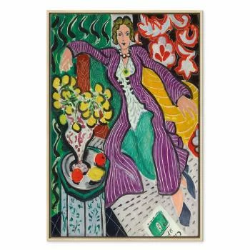 Obraz - Henri Matisse – Kobieta w fioletowym płaszczu - obrazek 2