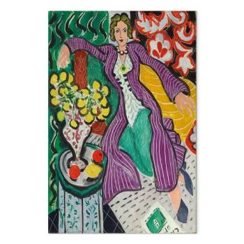 Obraz - Henri Matisse – Kobieta w fioletowym płaszczu - obrazek 2