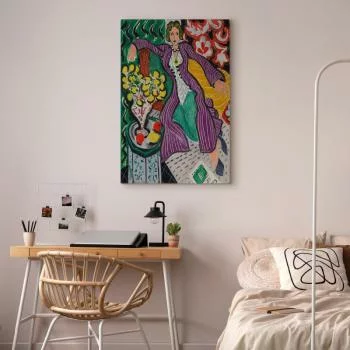 Obraz - Henri Matisse – Kobieta w fioletowym płaszczu - obrazek 6