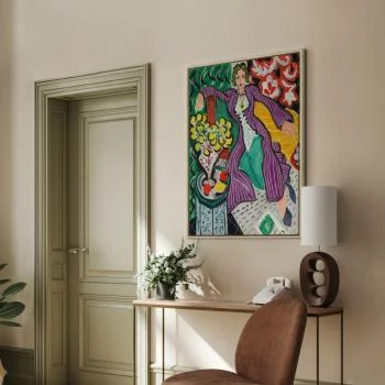Obraz - Henri Matisse – Kobieta w fioletowym płaszczu - obrazek 5